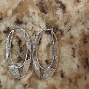 Lia Sophia Jewelry - Lia Sophia Scribble Silver Tone Earrings Lia Sophia Jewelry - Lia Sophia Scribble Silver Tone Earrings